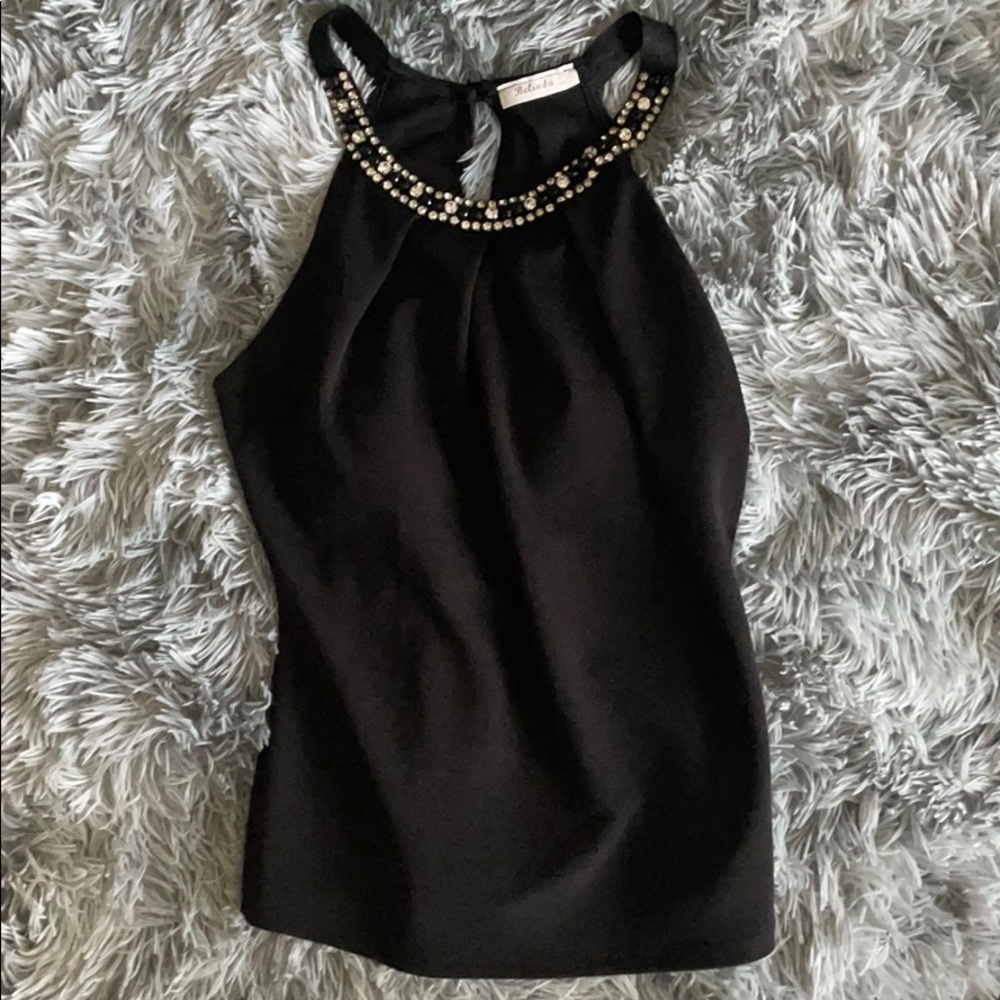 Belinda Black Top